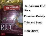 Jai Sriram (Kolam) Rice (Brand: My Choice)